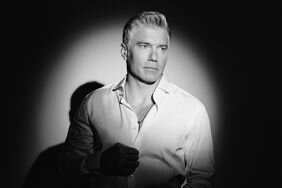 Anson Mount wears suit for InStyle's This Guy series