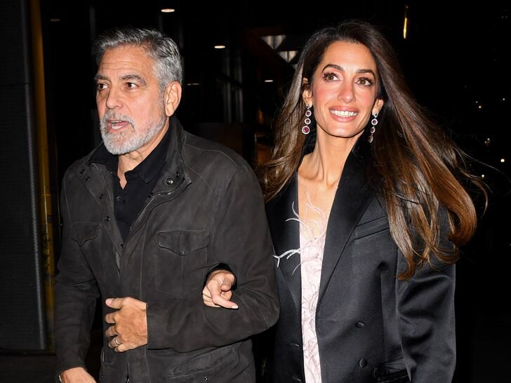 Amal Clooney George Clooney Date Night