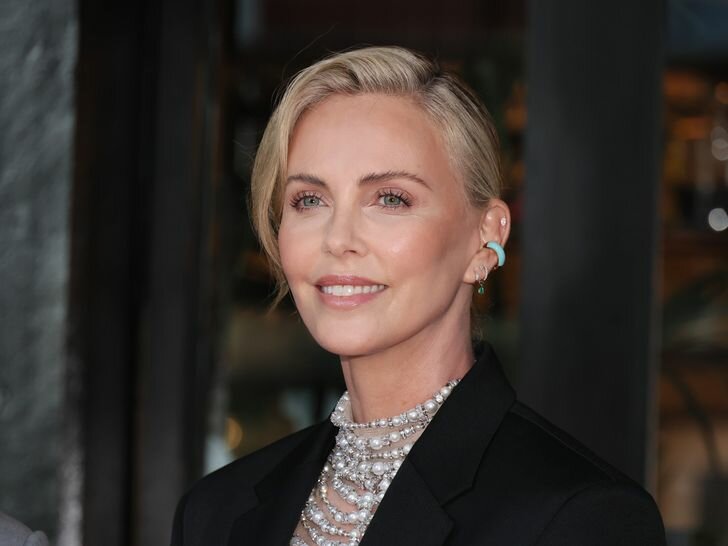Charlize Theron Breitling's Meatpacking Boutique Grand Opening
