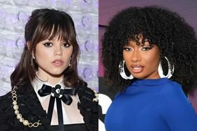 Jenna Ortega and Megan Thee Stallion with face-framing layers haircut