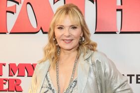 Kim Cattrall attends the "About My Father" premiere 