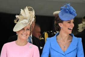 Catherine, Duchess of Cambridge (R) and Sophie, Countess of Wessex