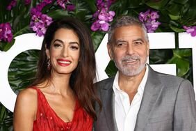 Amal Clooney and George Clooney "Ticket To Paradise" premiere